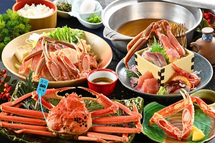1月29日(金)～30日(土) ブランド蟹「タグ付加能がに」会席を堪能！冬の北陸名所めぐり２日間